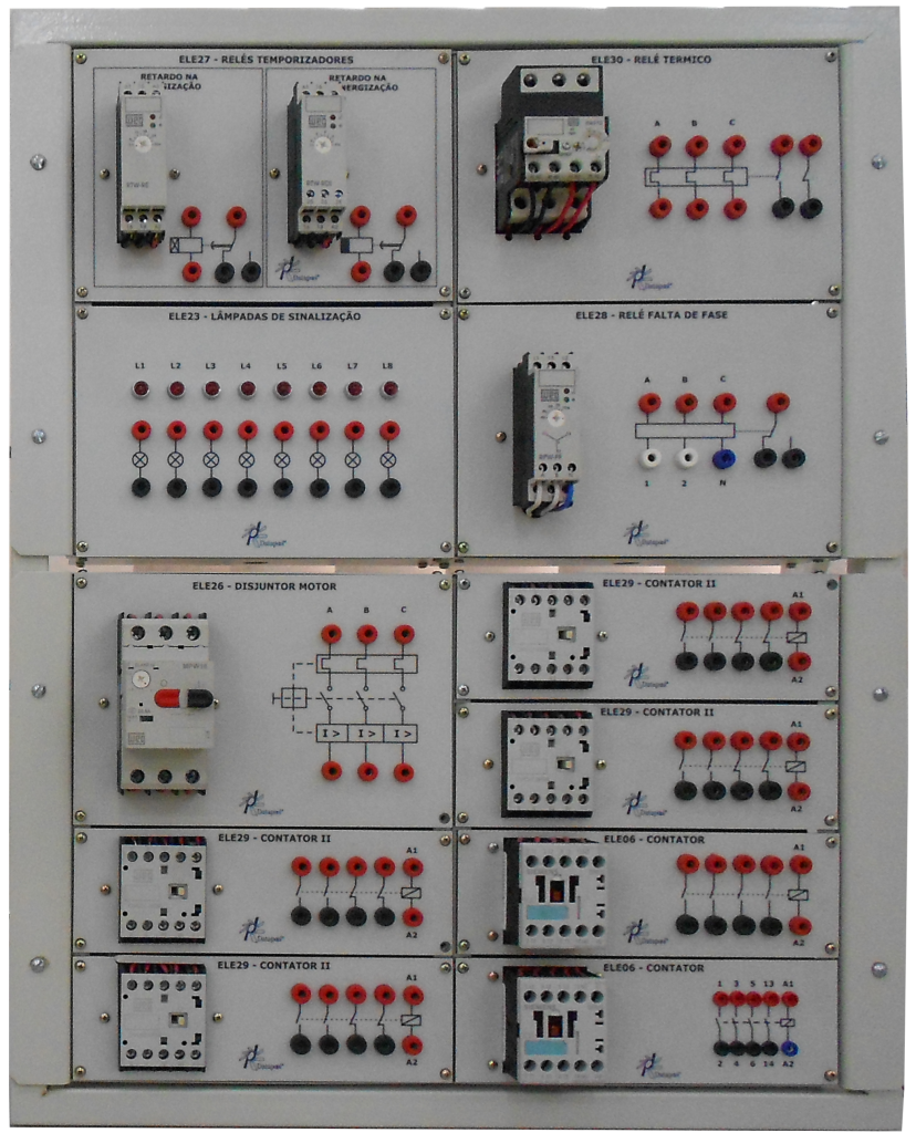 Painel de Instalação Elétrica Industrial