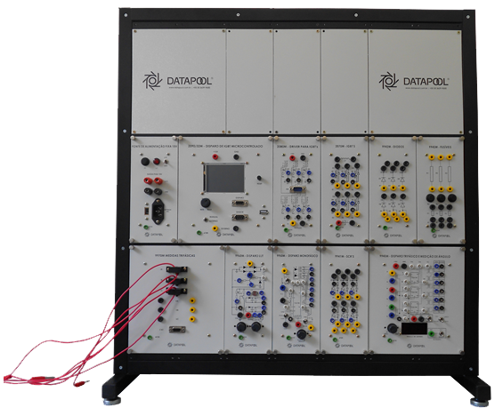 Rack de Potência Metálico Triplo