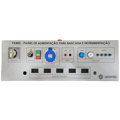 Painel de Alimentação Elétrica para Bancada