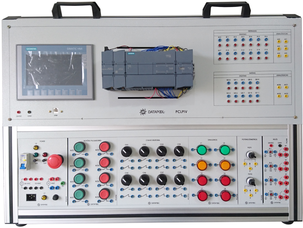 Bancada Didática Controlador Lógico Programável