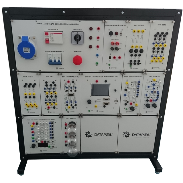 Rack de Potência Metálico Triplo Posto Duplo